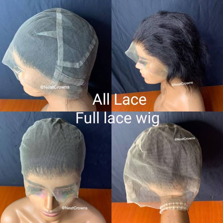 WHOLESALE ORDER FOR 5 Full lace wigs