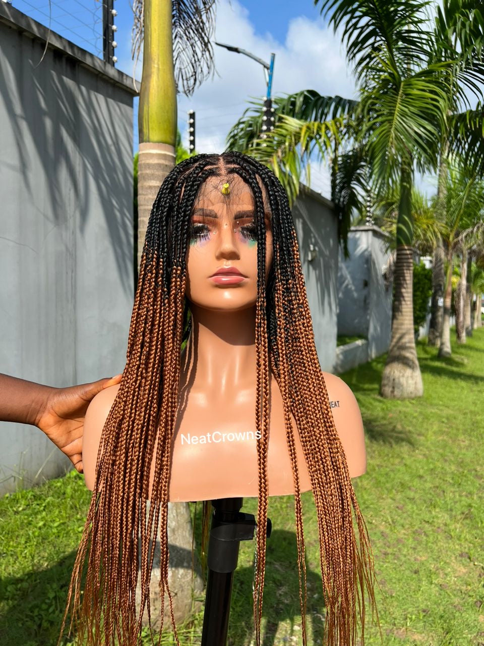 26 inches frontal wig ready to ship