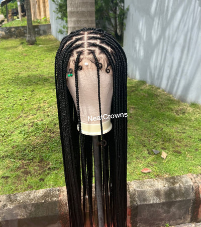 20” full lace Ready to ship Knotless braids