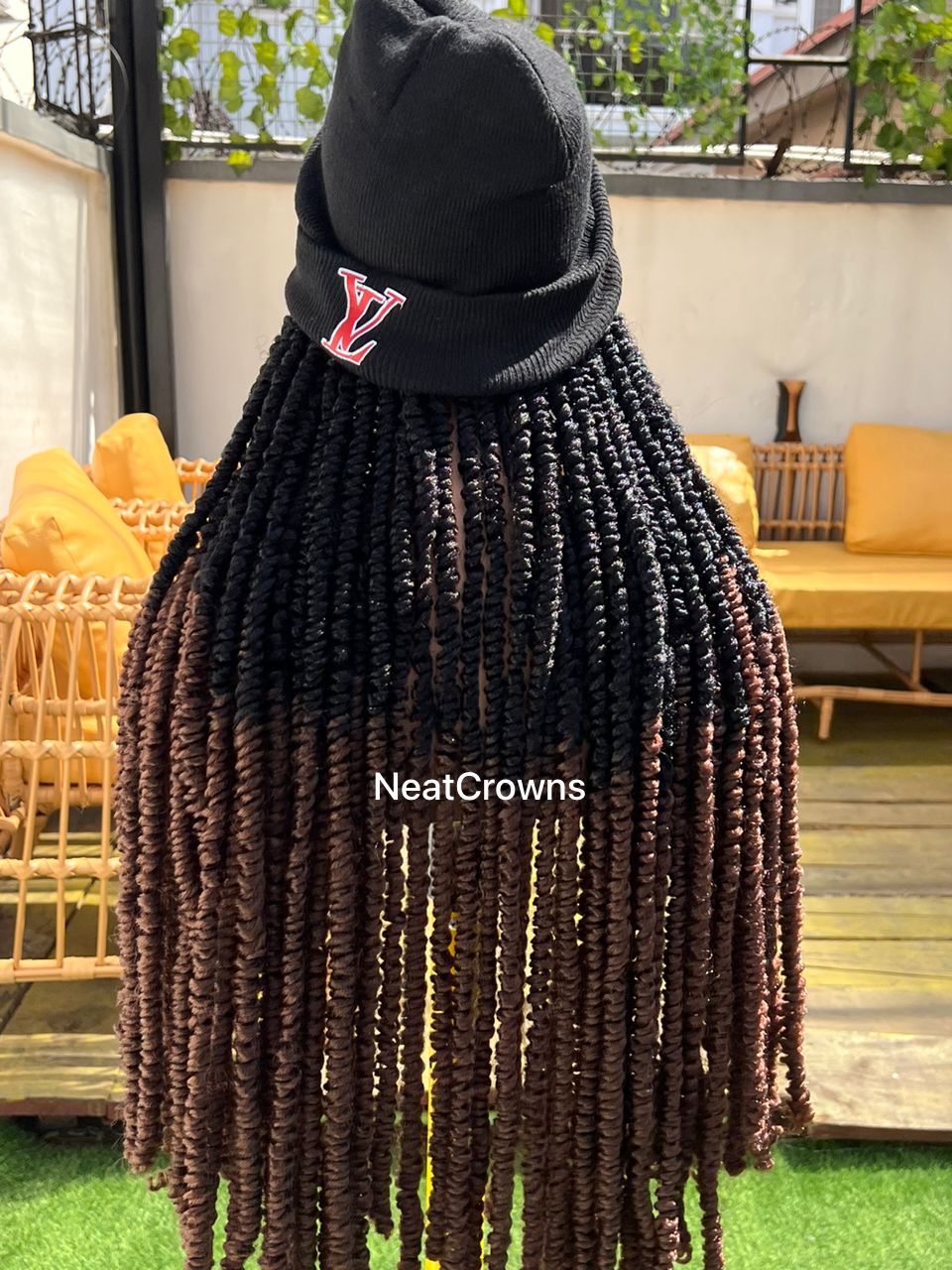 Headband wig passion twists