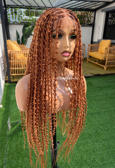 Small Butterfly braids wig