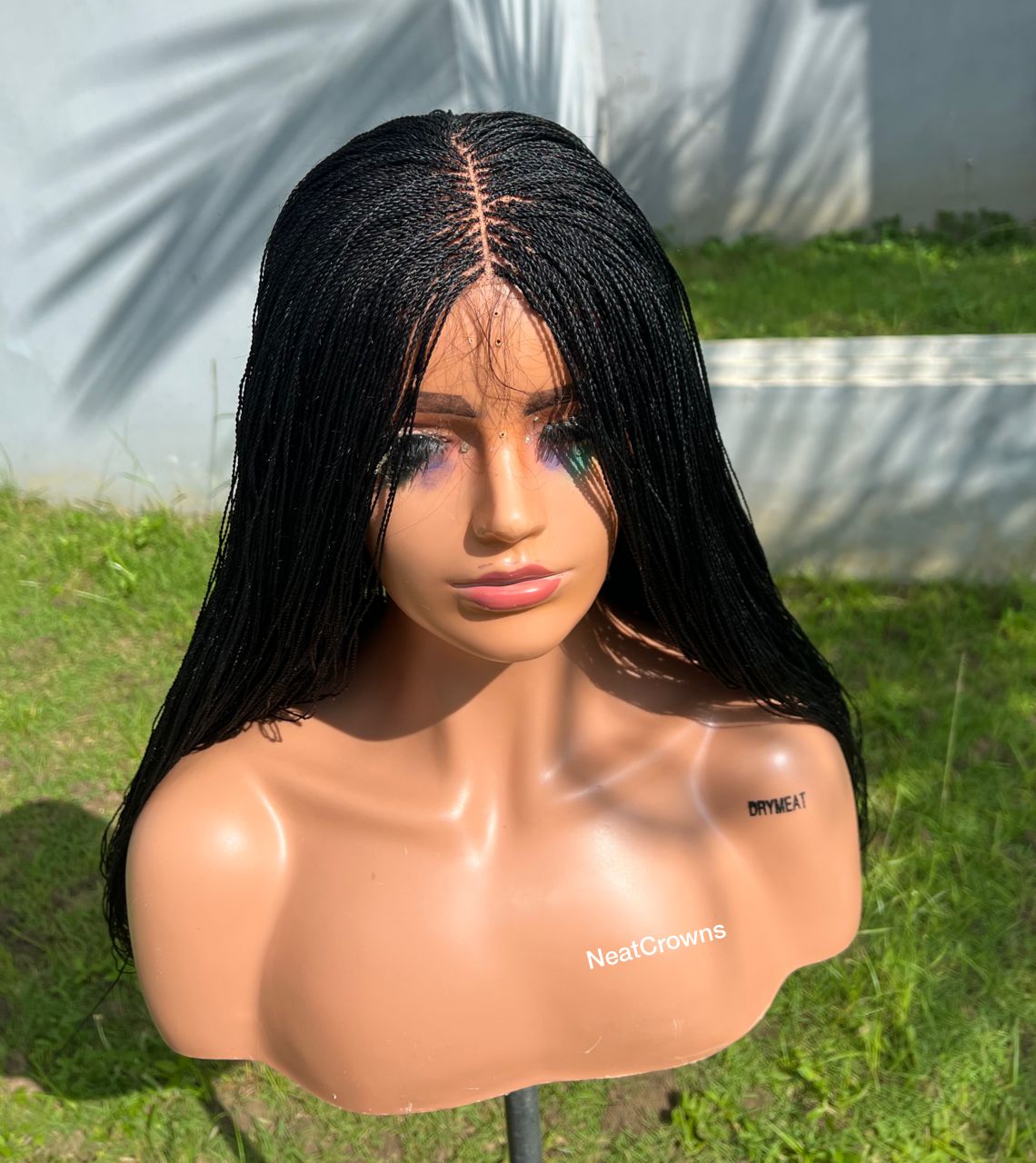 Needle size ready to ship closure wig