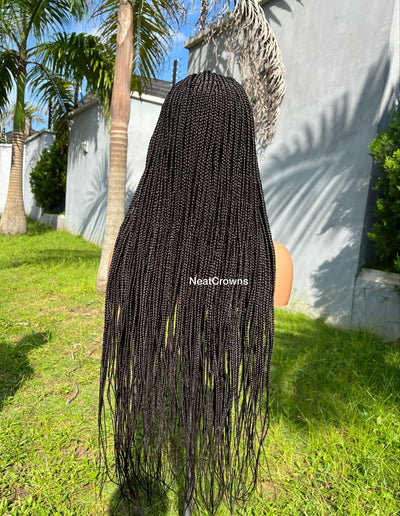 28 inches color 2 ready to ship Knotless braids wig