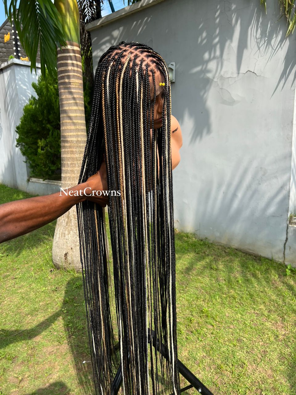50 inches small Knotless braids