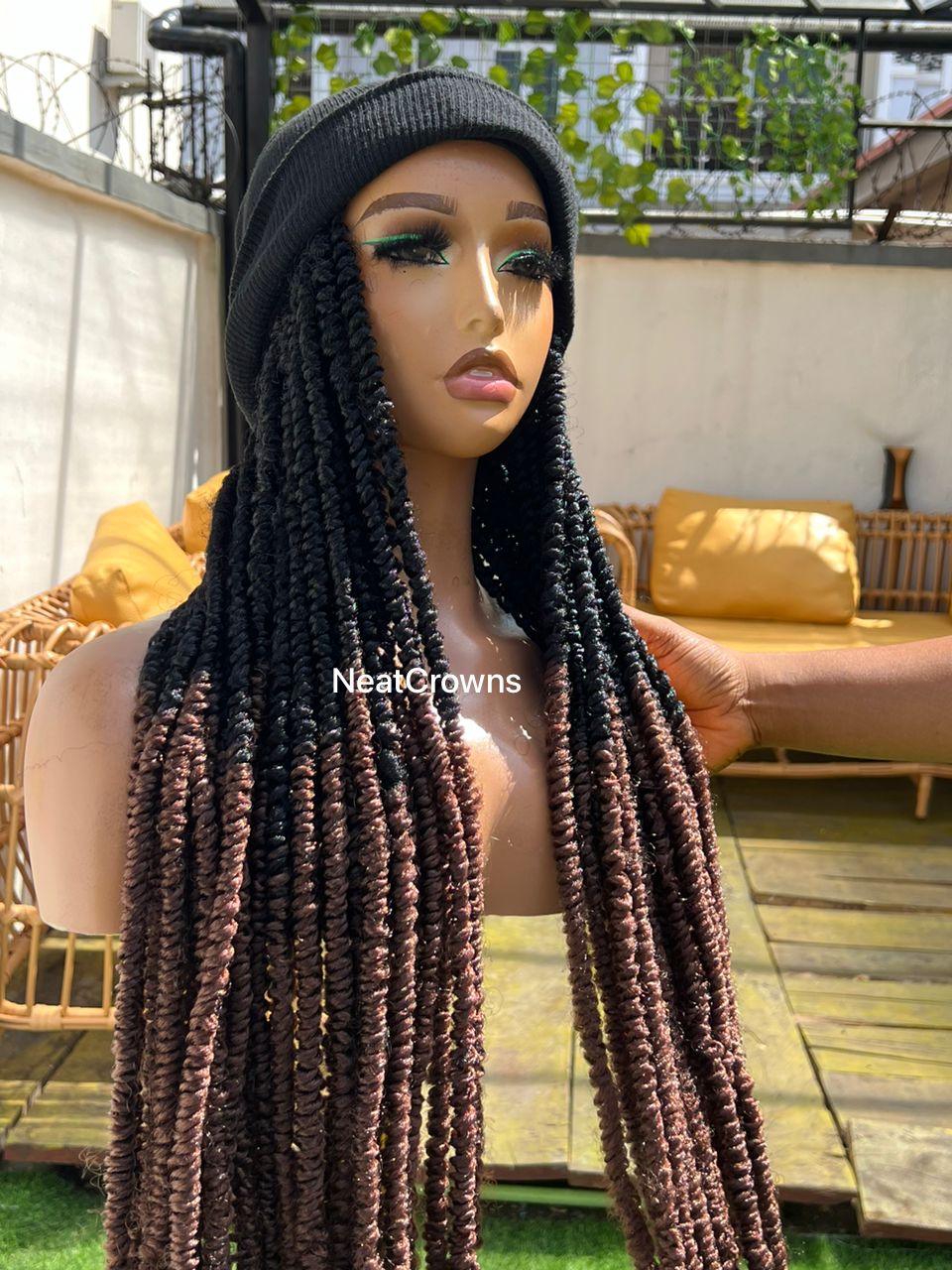 Headband wig passion twists