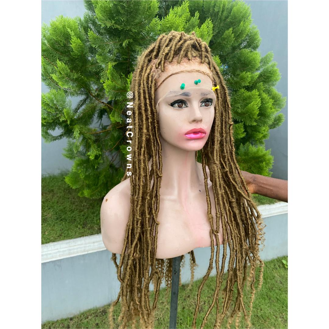 Distressed Faux Locs Wig – NeatCrowns