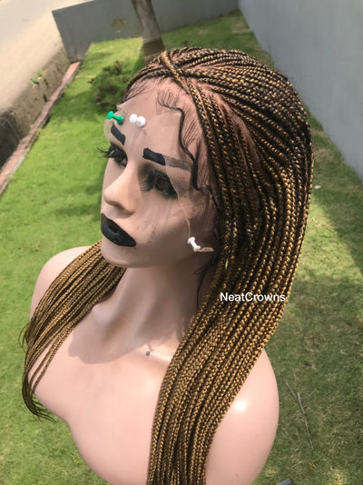 Geometric Cornrow Wig