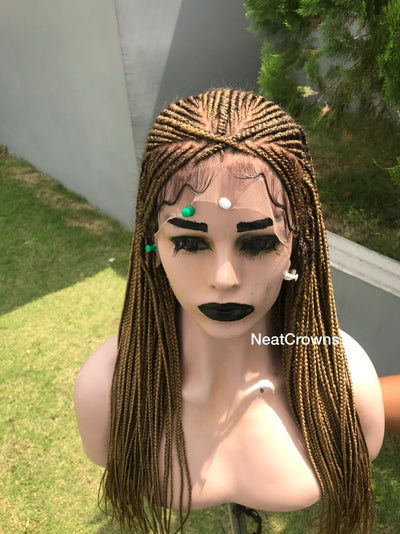 Geometric Cornrow Wig