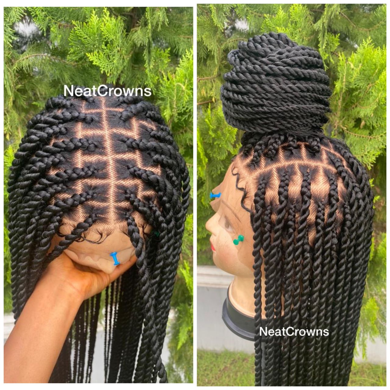 Senegalese twists Knotless Wig