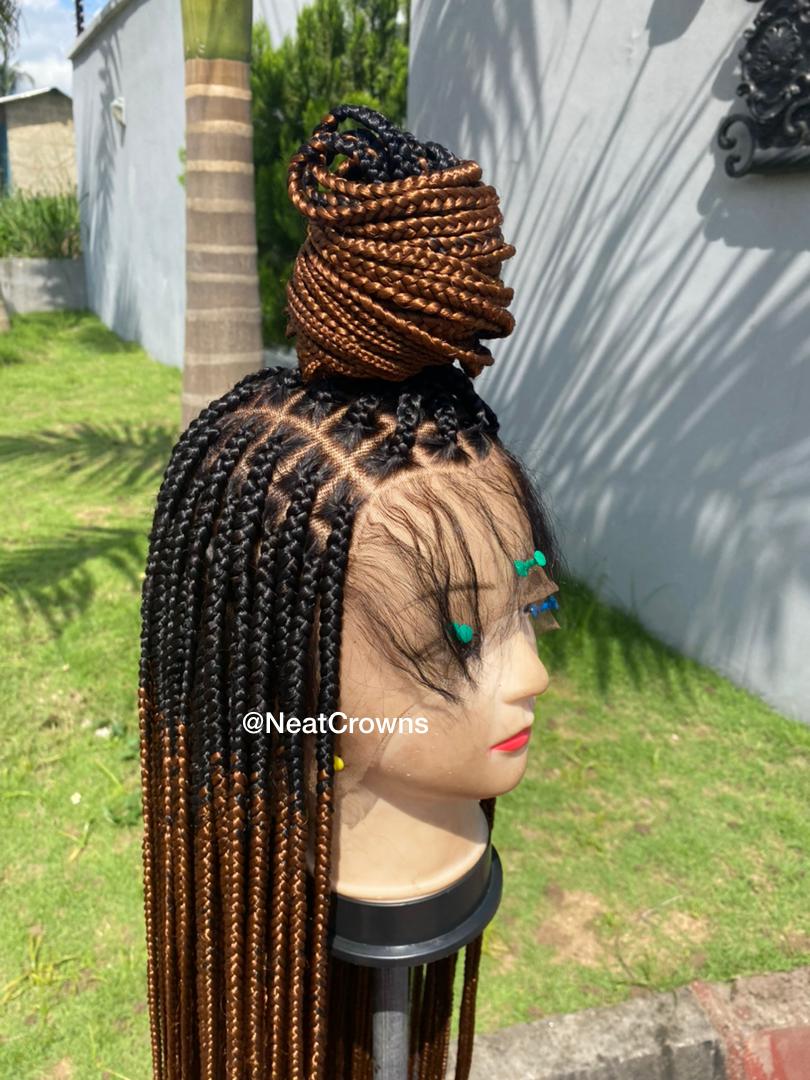 Medium Knotless Braids Wig