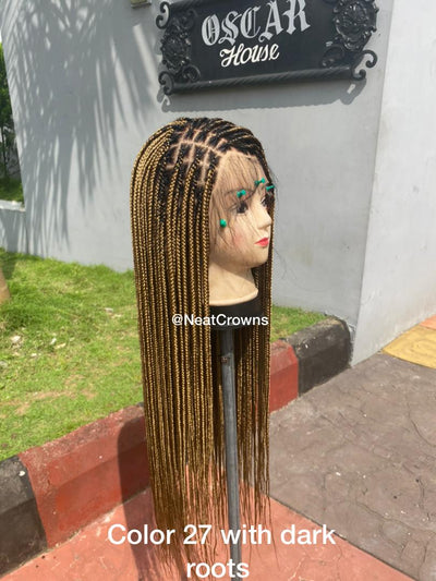 Medium Knotless Braids Wig