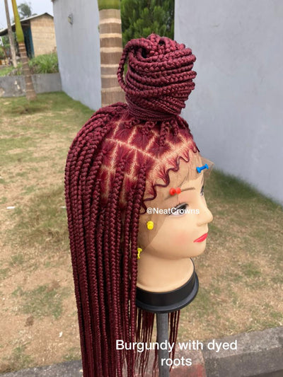 Medium Knotless Braids Wig