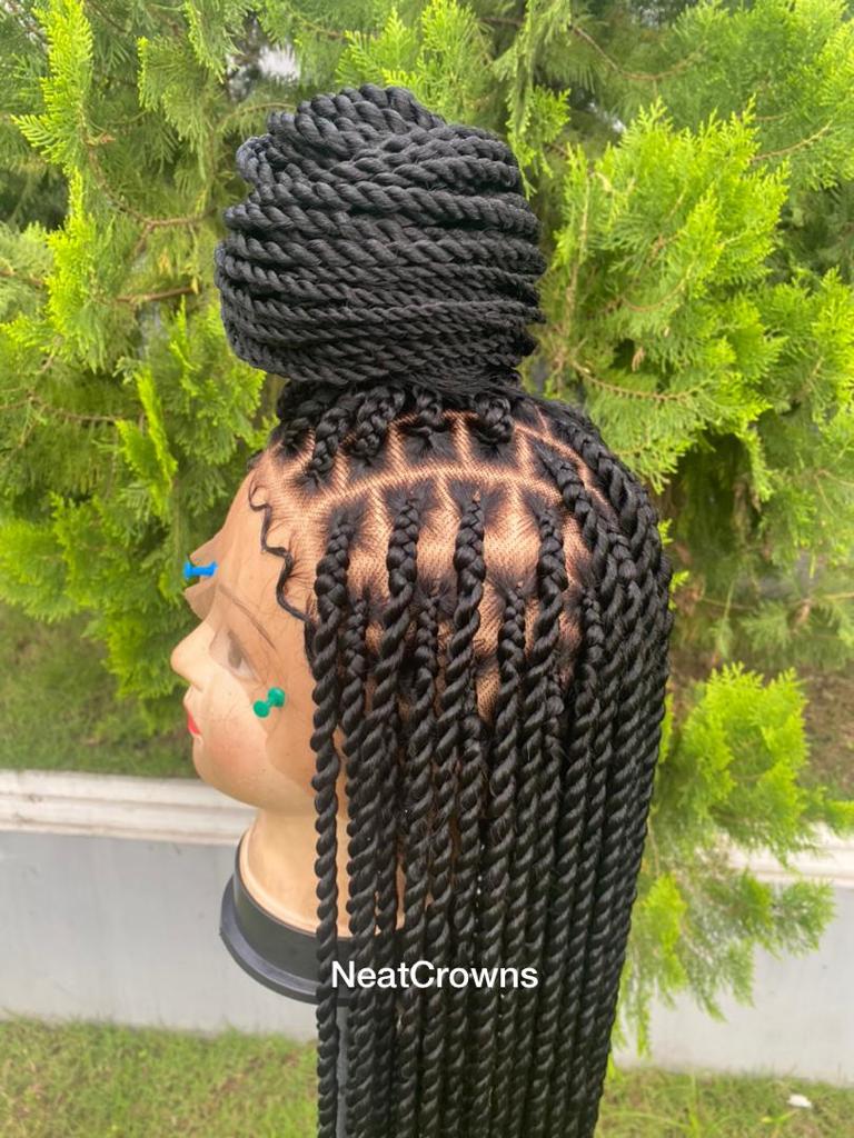 Senegalese twists Knotless Wig