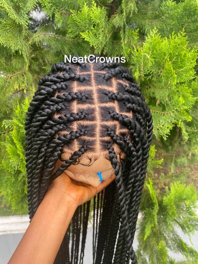 Senegalese twists Knotless Wig