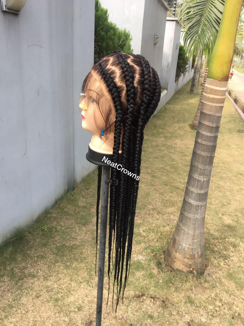 Zigzag Feed-in Cornrows